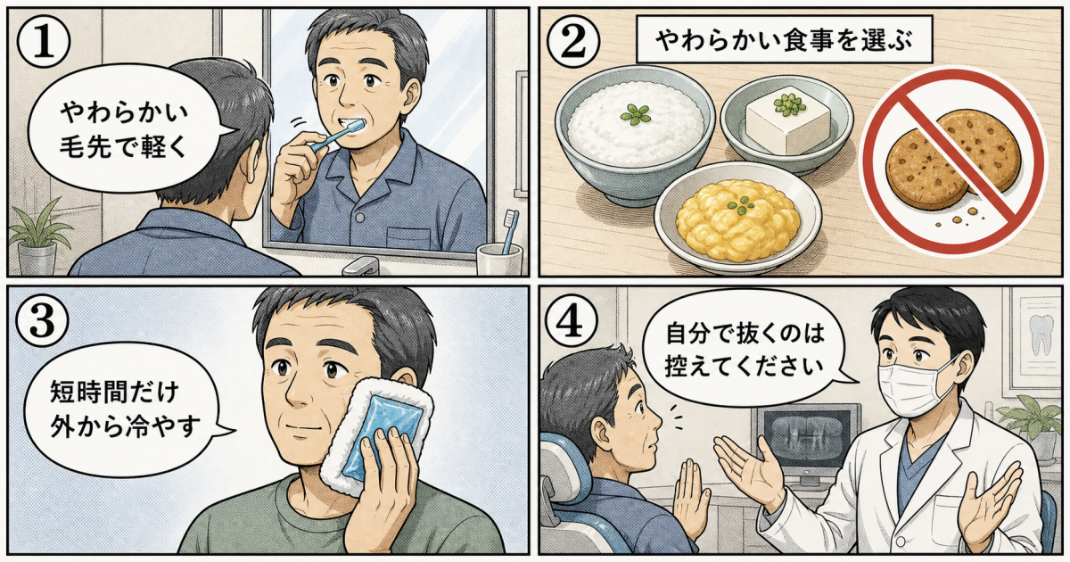 大人の歯がグラグラする原因と抜ける前の症状レベル