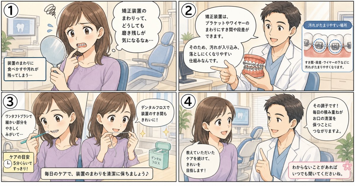 矯正中になぜむし歯になりやすい？原因と忙しい人の予防セルフケア
