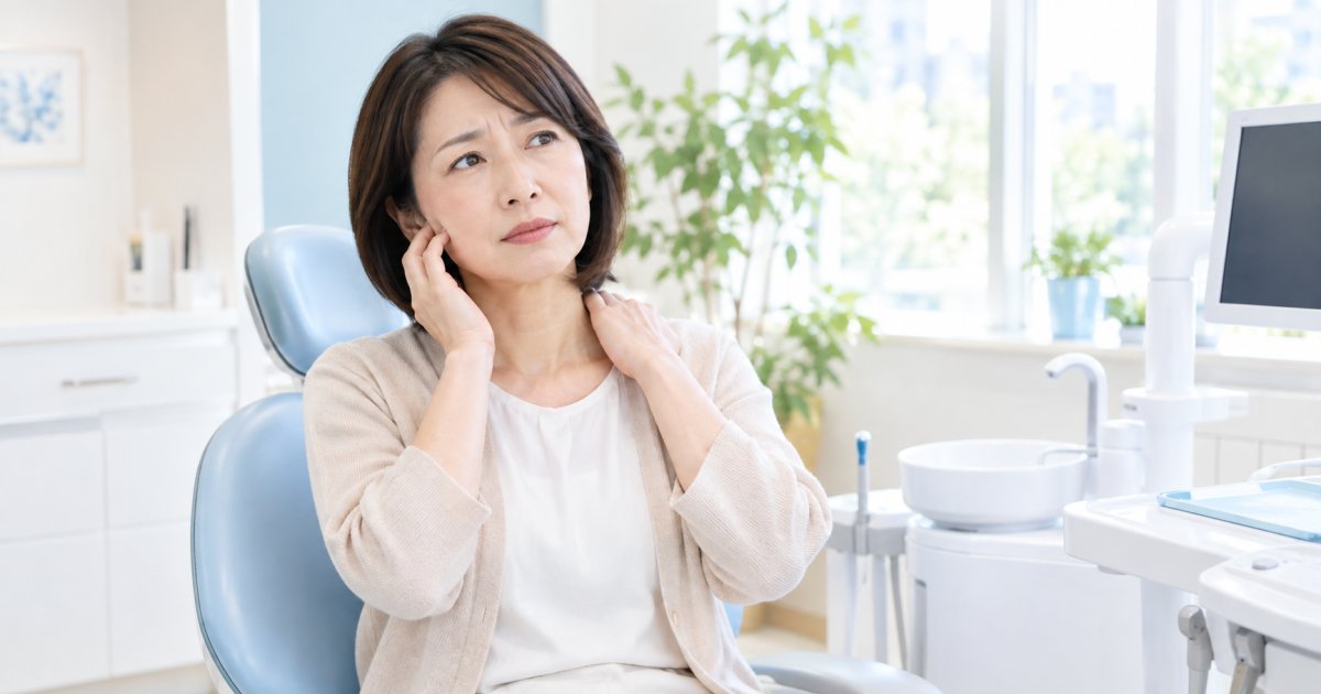 肩こりや頭痛も?噛み合わせの違和感で受診すべき5つのサイン